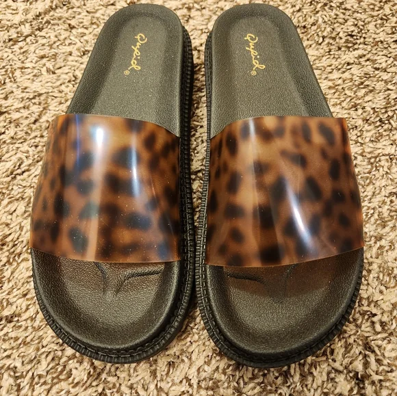 Qupid slide sandals - Picture 2 of 5